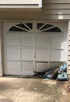 Same-day Broken Panel Replacement For Clarksville Garage Door